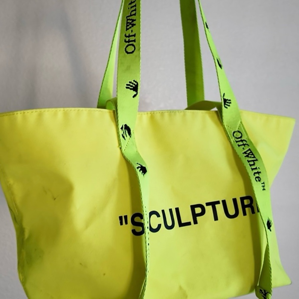 Off-White Sculpture Tote Bag